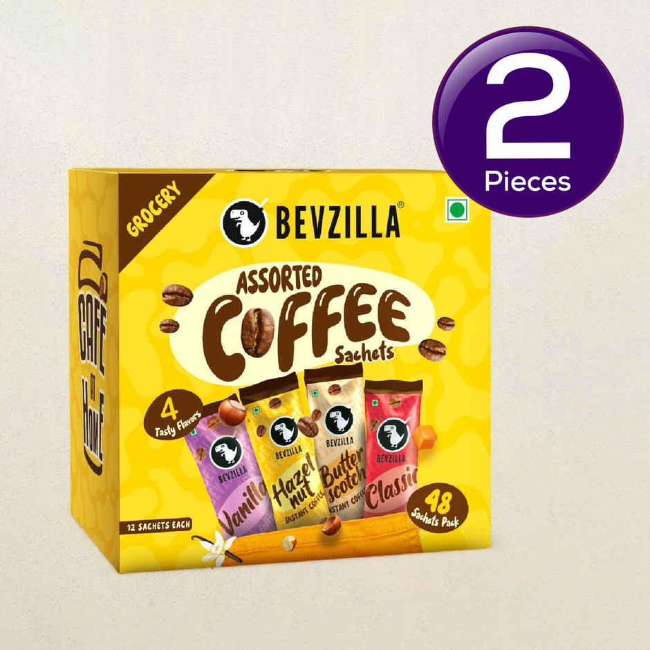 Bevzilla Assorted Instant Coffee Powder Combo