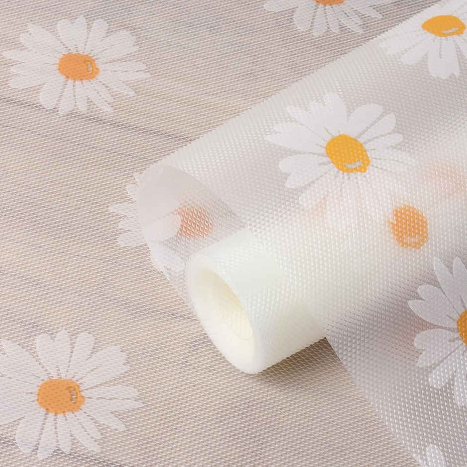 Senego Anti Slip Mat 3m Petal Print Shelf Drawer Liner | EVA, BPA Free