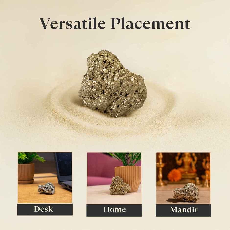 Astrotalk Raw Pyrite Stone 