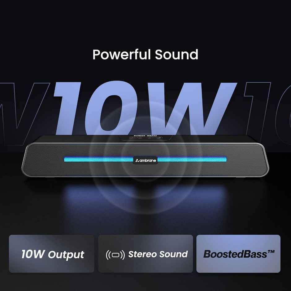 Ambrane Evoke Beam Bluetooth Speaker