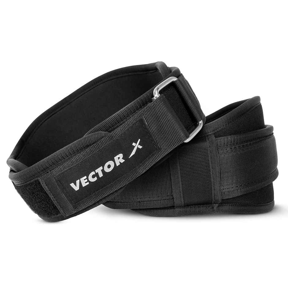 Vector X Go Fit Gym Belt | Large | Quick Locking Weight Lifting Belt 6 Inch | Assorted