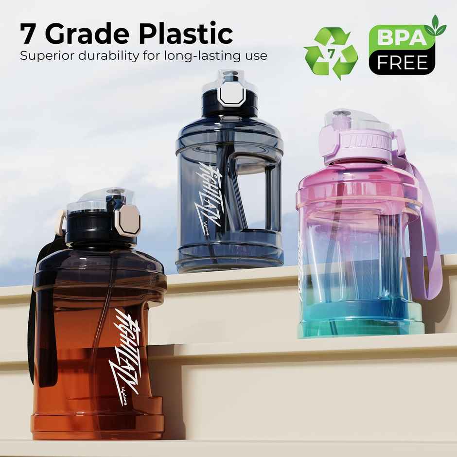 Lifelong Gallon Water Bottle for Gym | Purple | 1.6 L