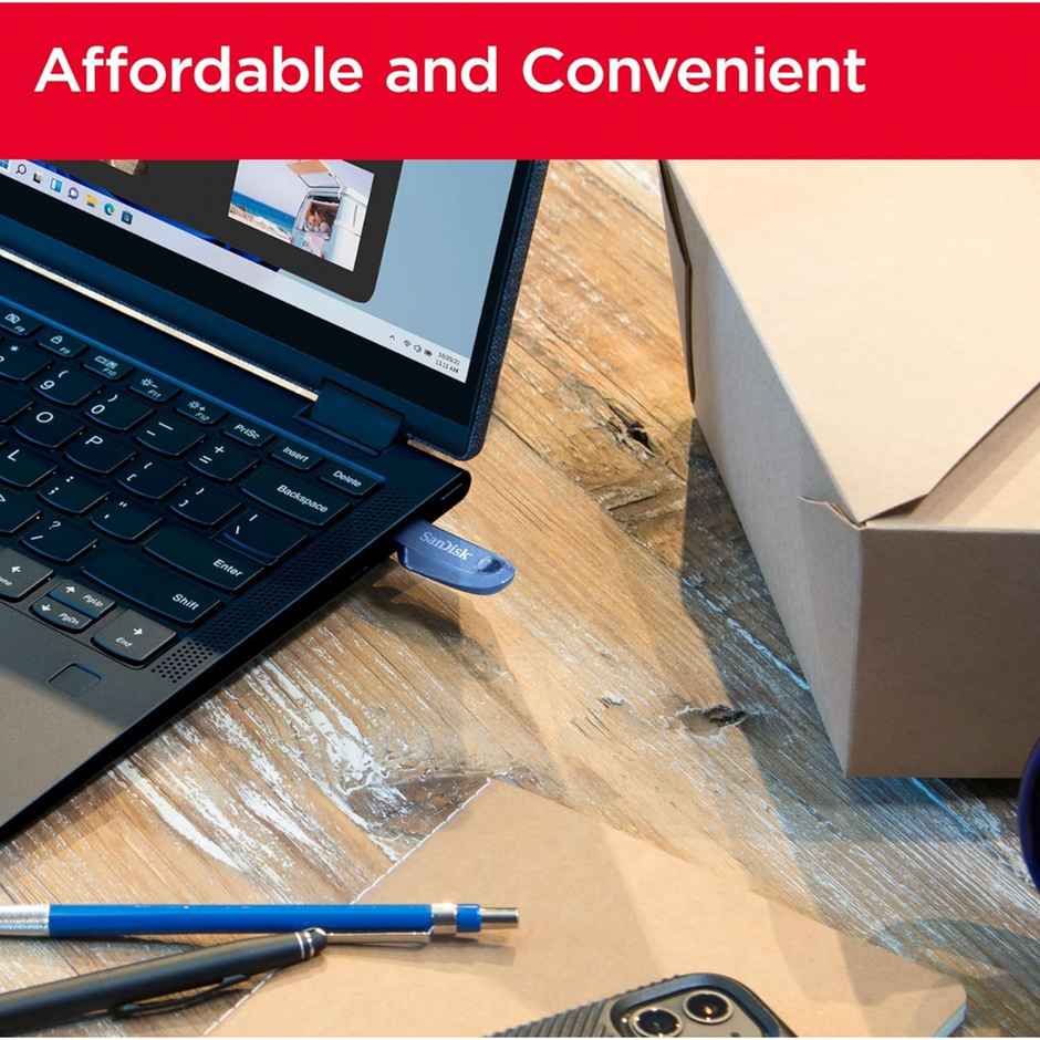 SanDisk Ultra Curve Pen Drive - 64 GB | USB 3.2