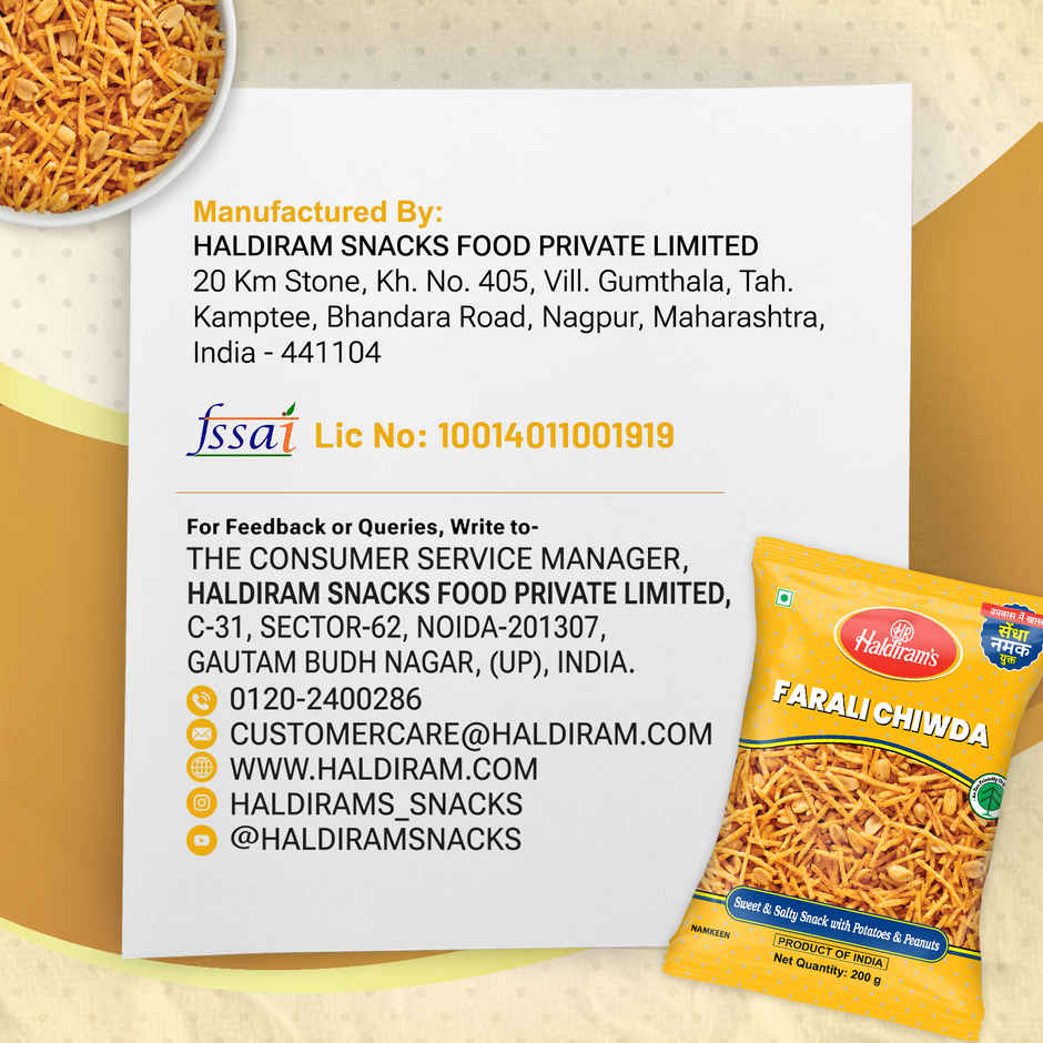 Haldiram Farali Chiwda Combo