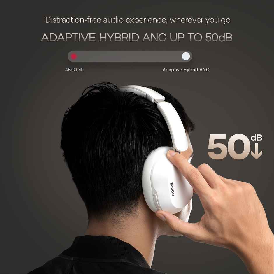 Noise Airwave Max 5 Overhead Wireless Headphone - Carbon Black
