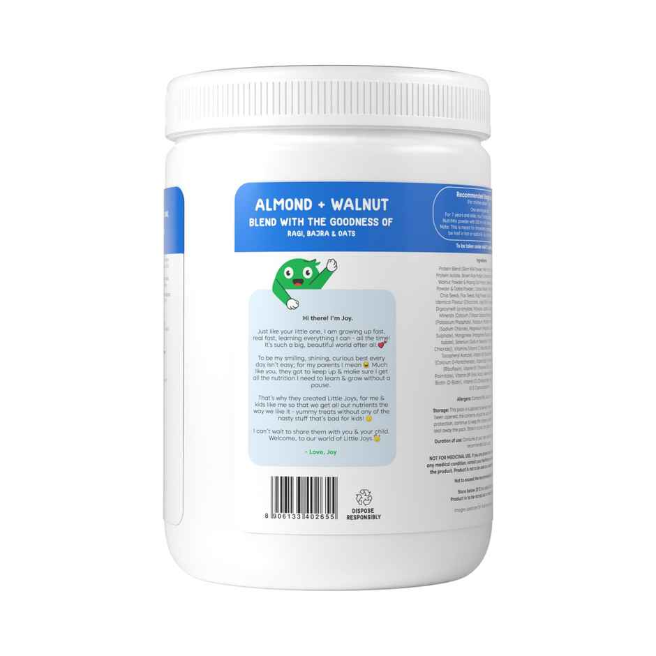 Little Joys Chocolate Drink Mix with Ragi and Bajra | For 7 - 12 years Kids