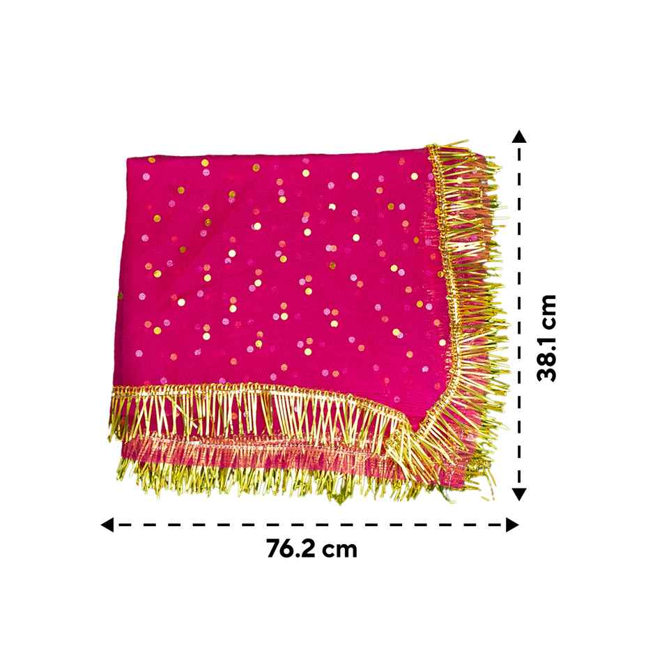 Jai Kashi Chunri - Pink | 15 x 30 inch