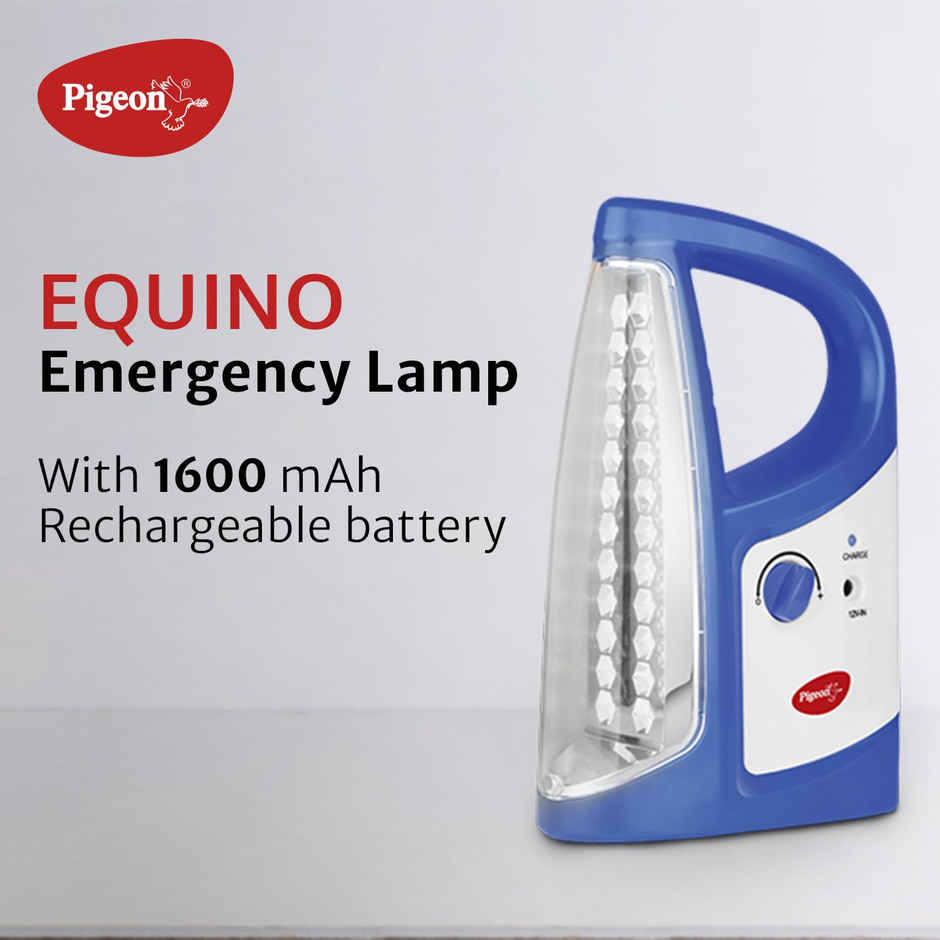 Pigeon LED Emergency Lamp - Blue | Auto On Function