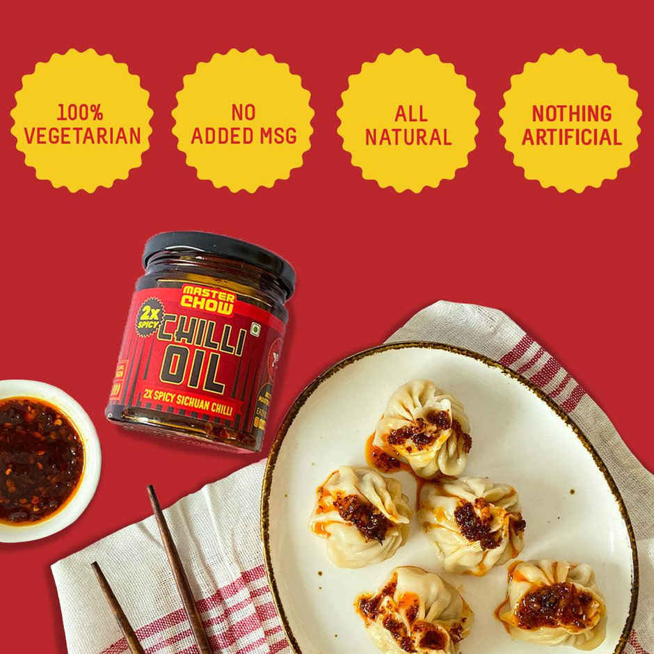 MasterChow 2X Spicy Sichuan Chilli Oil