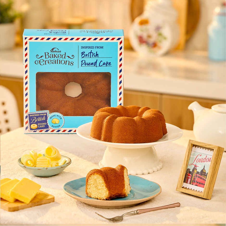 Baked Creation British Style Pound Cake