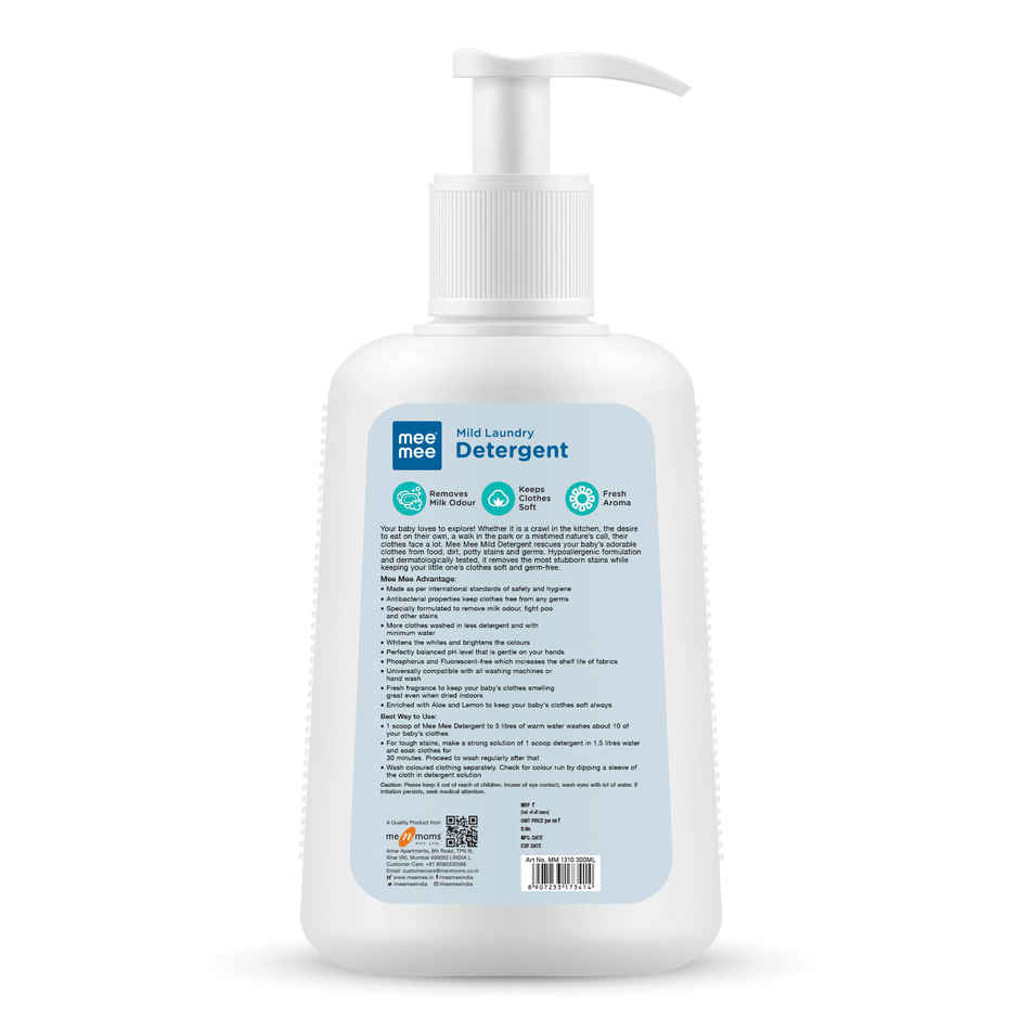 Mee Mee Anti-Bacterial Baby Laundry Detergent - One Drop Cleaning
