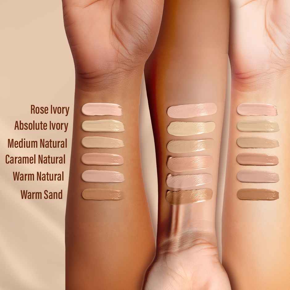 Faces Canada 3in1 All Day Hydra Matte Foundation + Moisturizer + SPF 30 | Rose Ivory 011