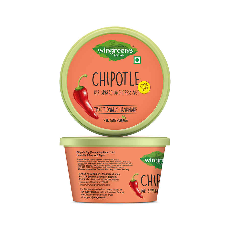 Wingreens Farms Chipotle Dip | Chipotle Sauce | Chipotle Dressing