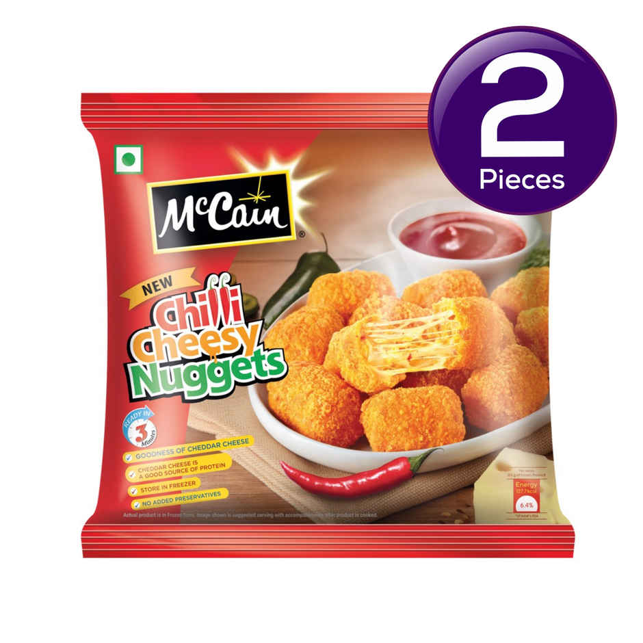McCain Chilli Cheesy Nuggets Combo