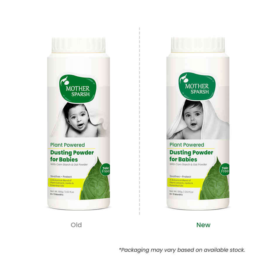 Mother Sparsh Plant Powered Talc Free Dusting Powder For Babies