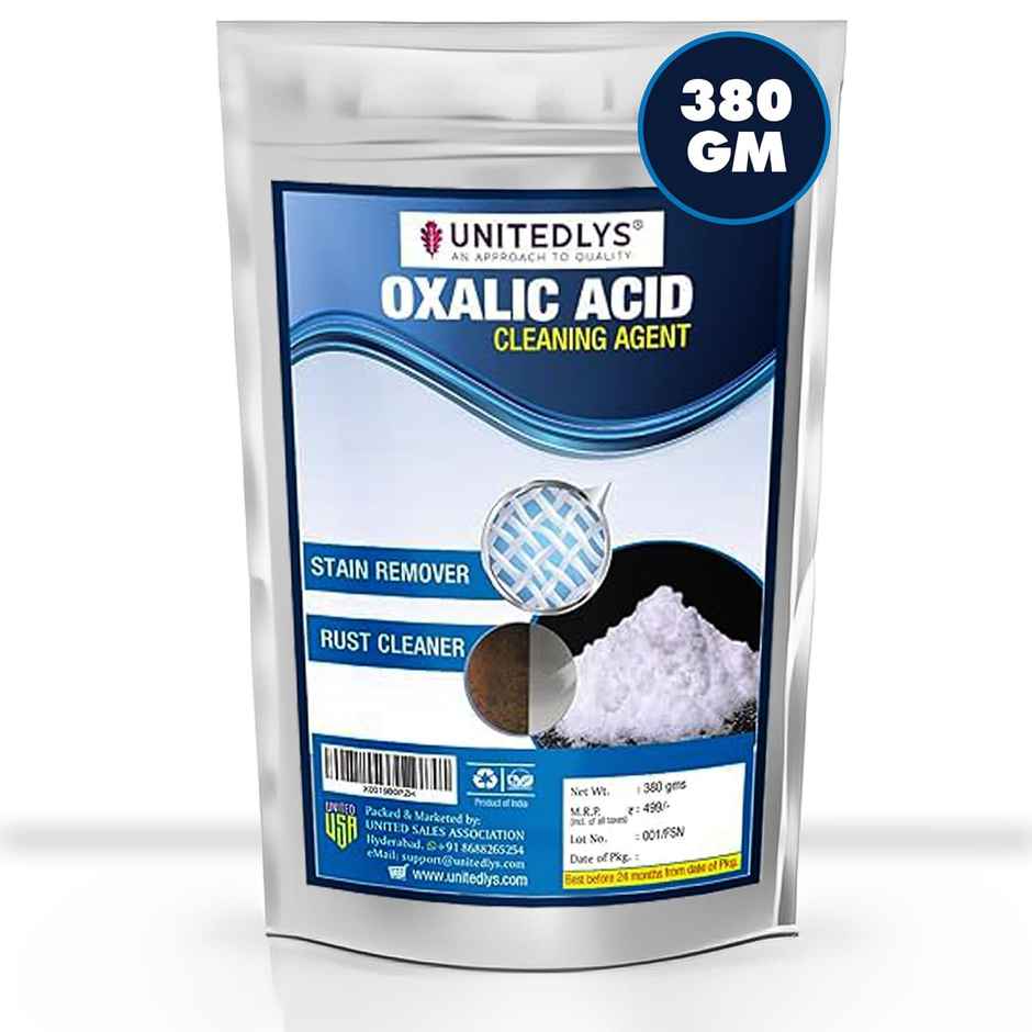 Unitedlys Oxalic Acid Powder - All-Purpose Stain | Rust & Tile Cleaner