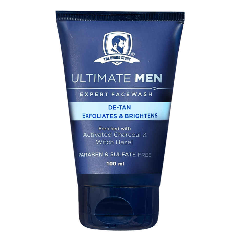 The Beard Story Face Wash With Activated Charcoal Deep Cleansing Pollution Control & Oil Absorption