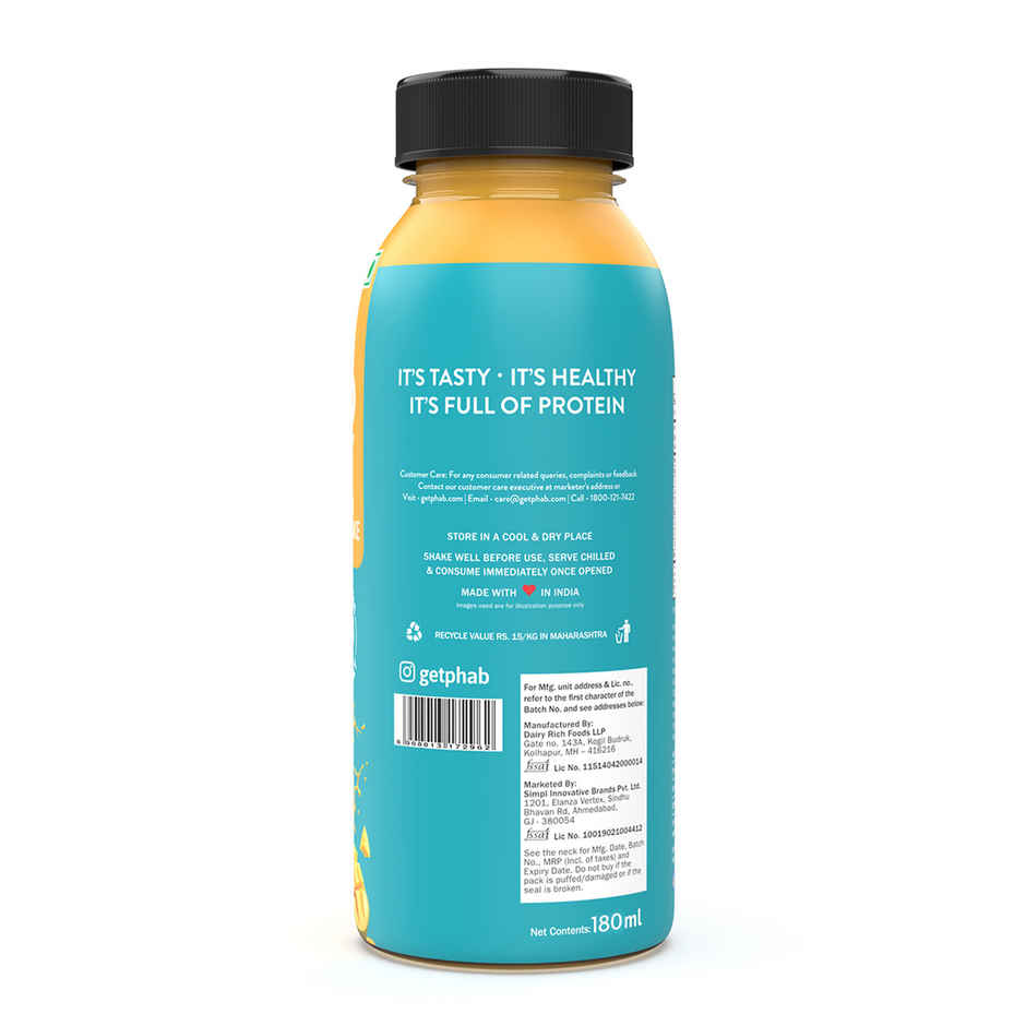 Phab 18g Protein Mango Magic Milkshake