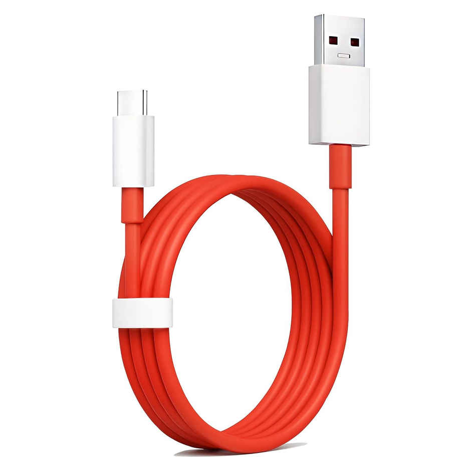 Sounce OnePlus Original 80W SuperVooc/Dart USB to Type C | Fast Charging Cable for OnePlus
