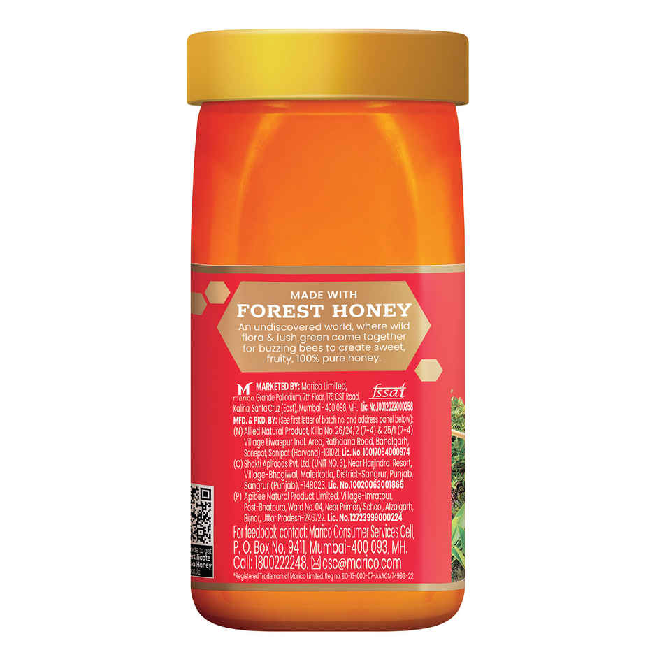 Saffola Honey Active | Made With Sundarban Forest Honey | Totally Pure Honey