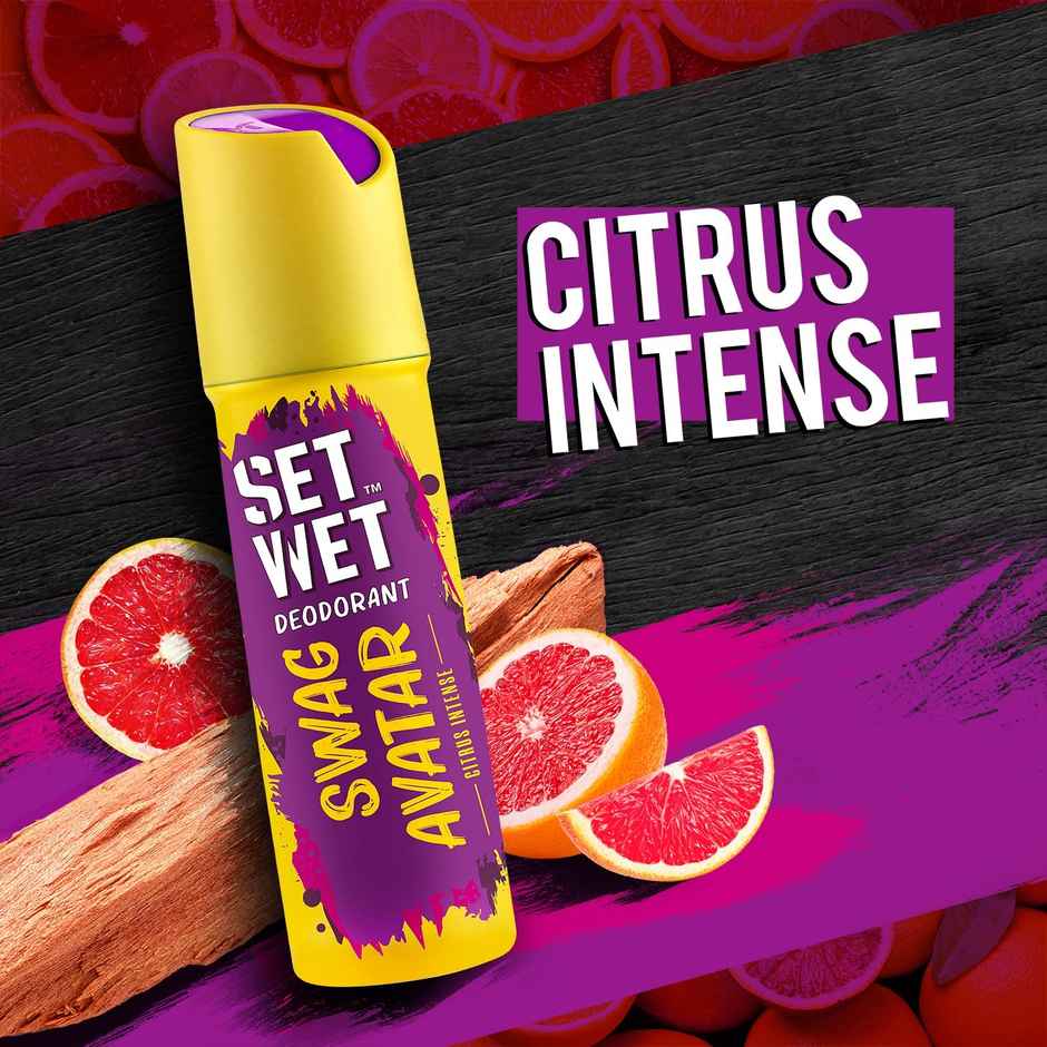 Set Wet Swag Avatar Deodorant & Body Spray Perfume For Men