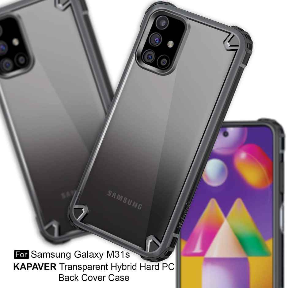 Kapaver Samsung Galaxy M31s Back Cover Case | Impulse - Moon Gray