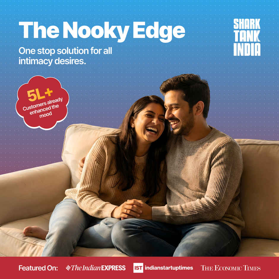 Nooky Tease 2 in 1 Play Kit Glide Mens Stroker and MUZZE Intimacy Mood Drink