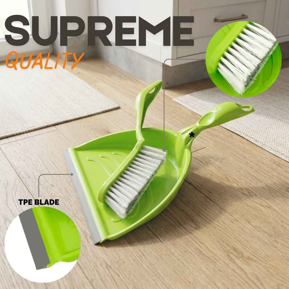 Proclean Dust Pan With Brush - Assorted