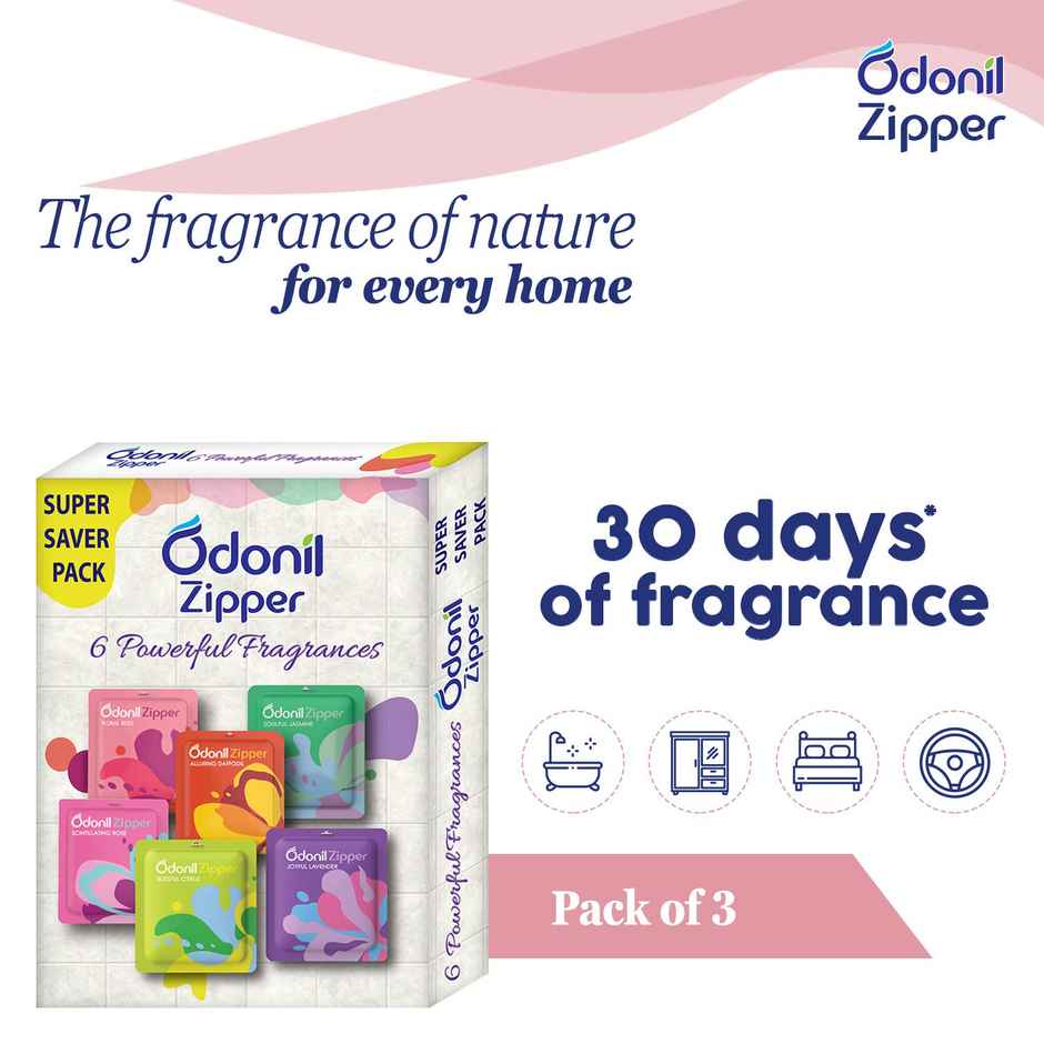 Odonil Nature Zipper Mix Air Freshener