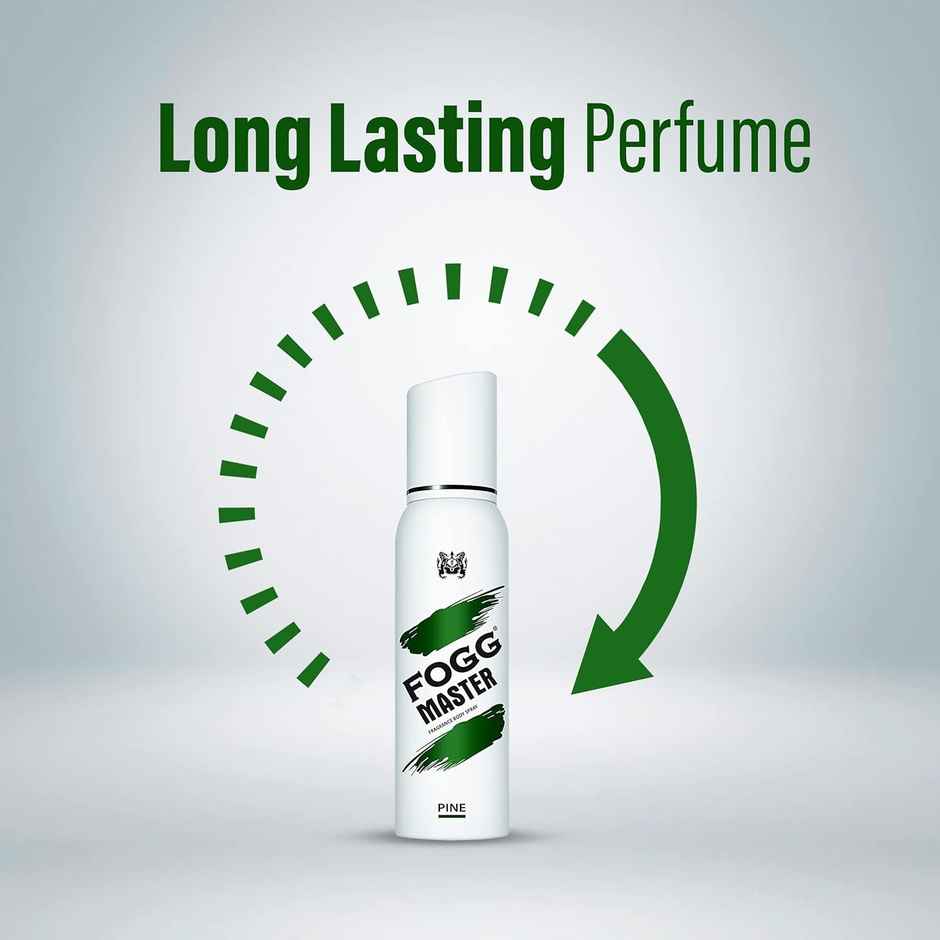 Fogg Master Pine Long-Lasting Fragrance Body Spray Fresh Scent for Men
