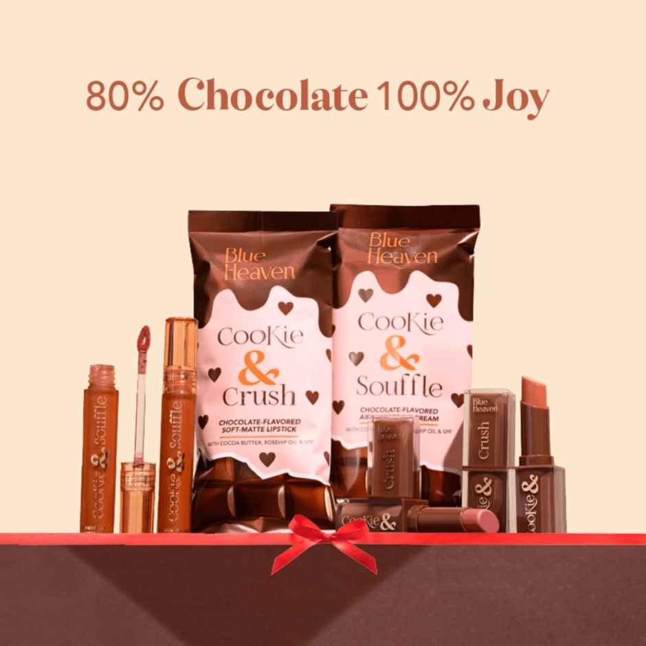 Blue Heaven Cookie & Crush Chocolate Flavored Soft Matte Lipstick | Chocochip Need