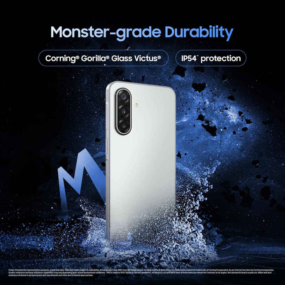 Samsung Galaxy M17 5G Circle to Search | Gemini Live | 6GB RAM, 128GB Storage | Moonlight Silver