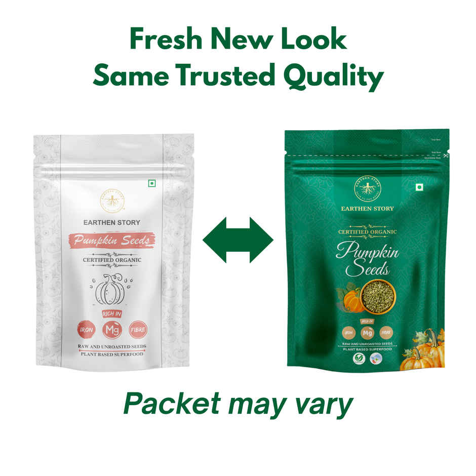 Earthen Story Organic Raw Sunflower Seeds (250g) & Earthen Story Organic Raw Pumpkin Seeds (250g) & Earthen Story Organic Raw Chia Seeds (250g) & Earthen Story Organic Raw Flax Seeds (250g) Combo