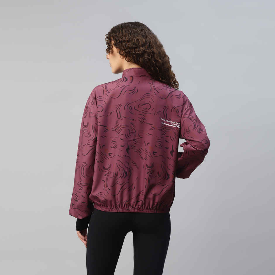 Dida Women's Sports Jacket | Regular Comfortable Stretchable Dry-Fit | D.Rose - M