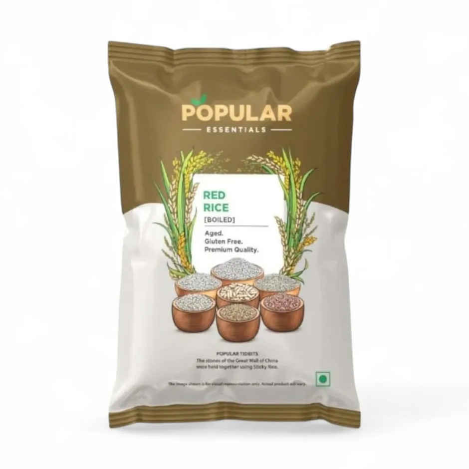 Popular Essentials Red Boiled Rice