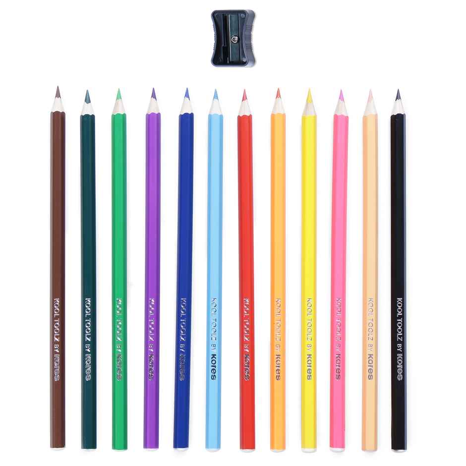 Kores 12 FS Wooden Colour Pencils