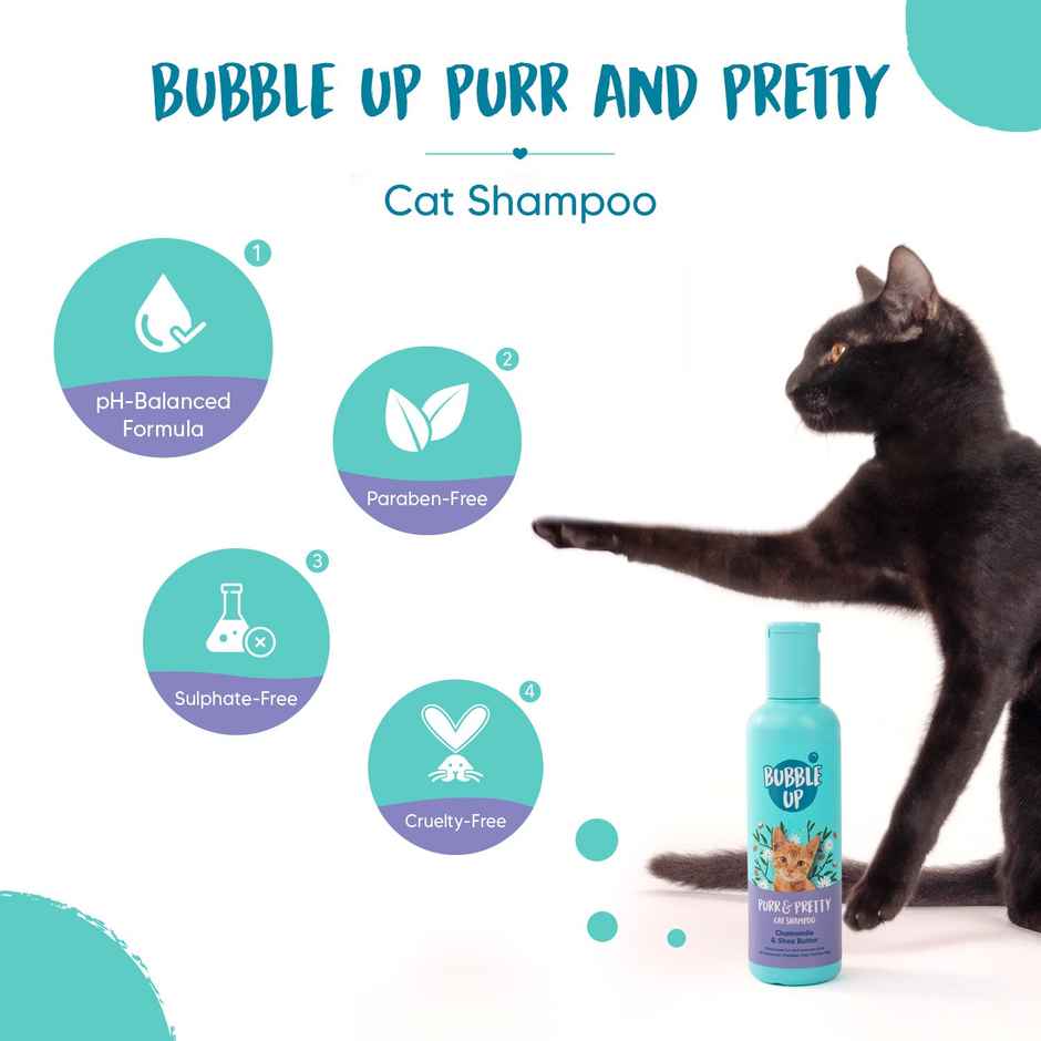 HUFT Bubble Up Cat Shampoo - Chamomile & Shea Butter