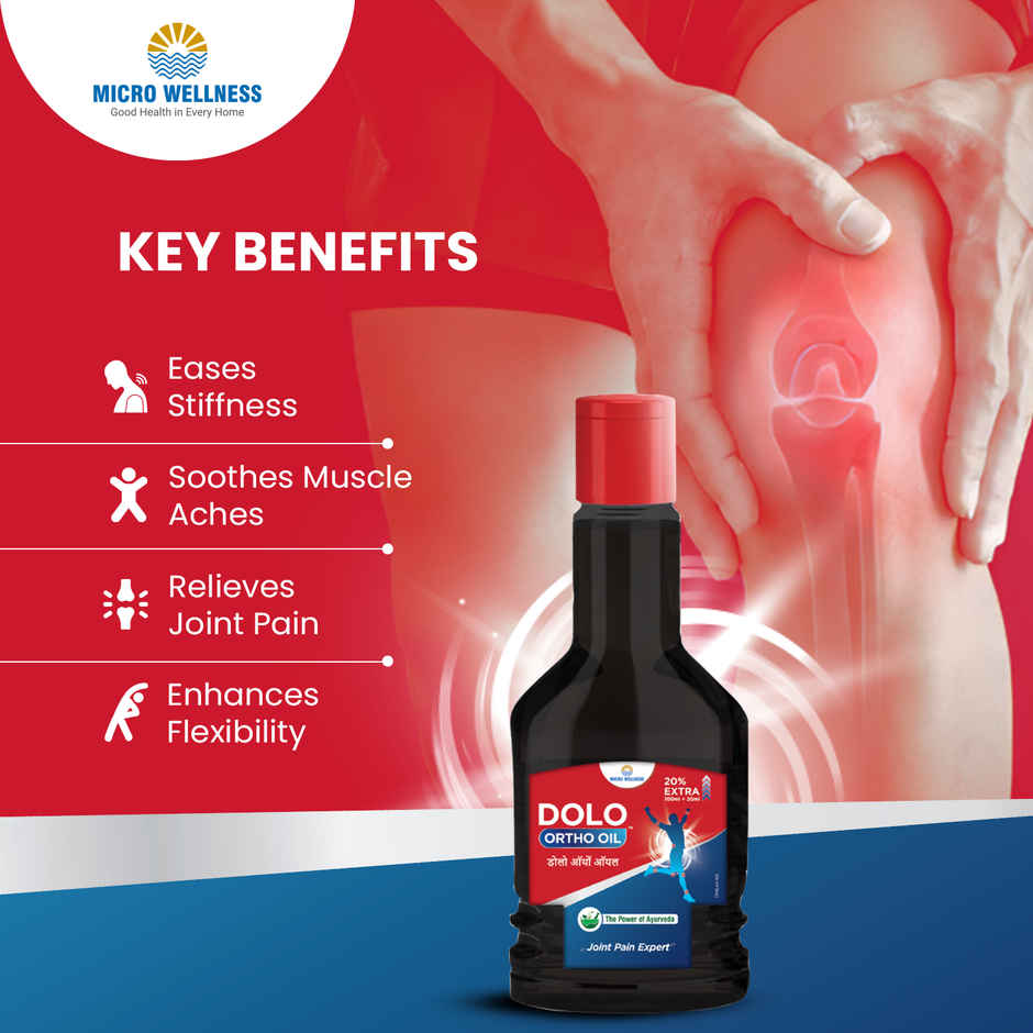 Dolo Ortho Oil For Joint And Muscle Pain
