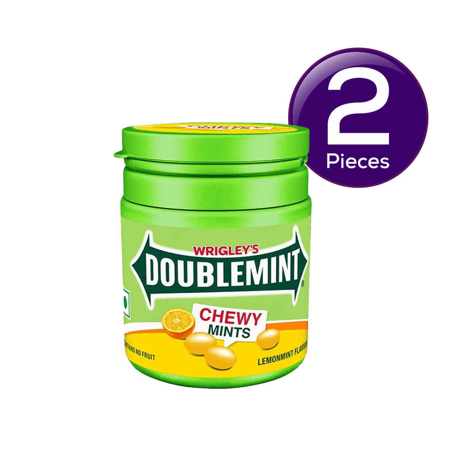 Doublemint Lemonmint Flavour Chewymints Tube Combo