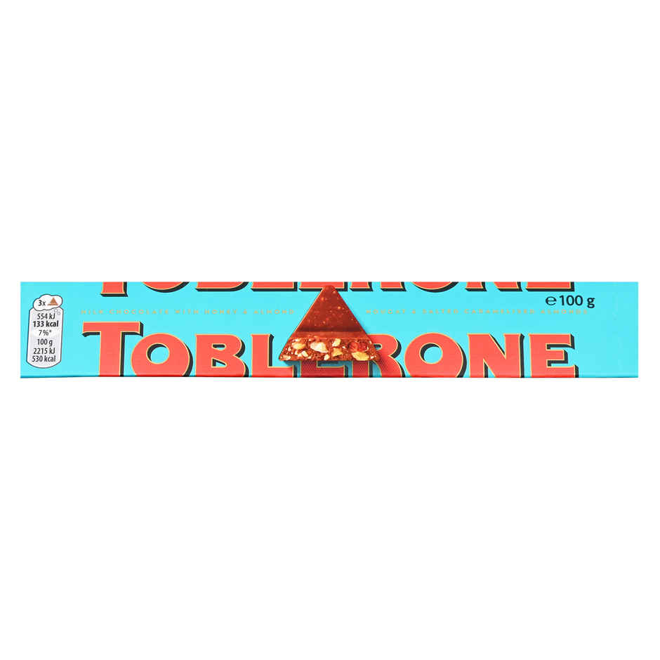 Toblerone Crunchy Almonds Chocolate Bar