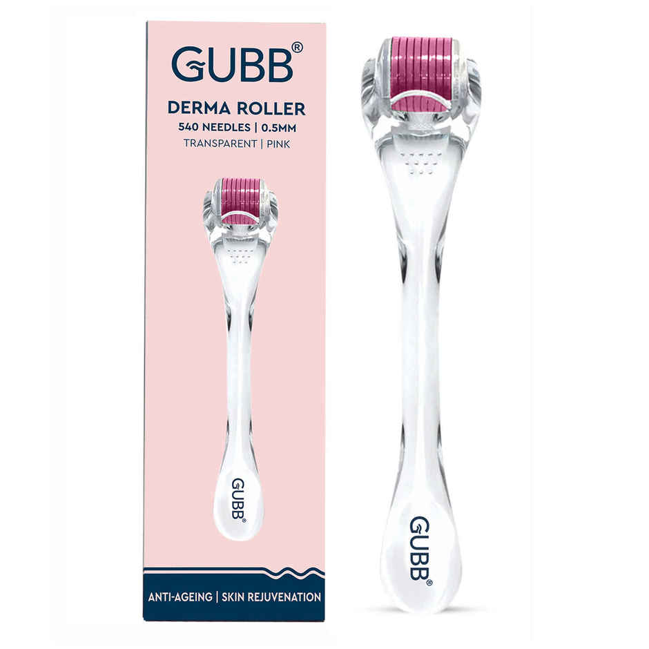 Gubb Derma Roller Transparnt Pink