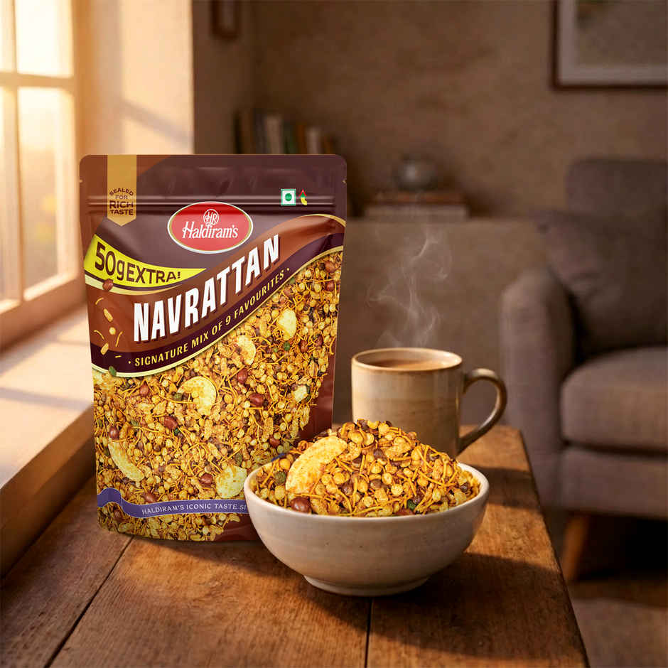 Haldiram's Navrattan | Crunchy Savory Snack