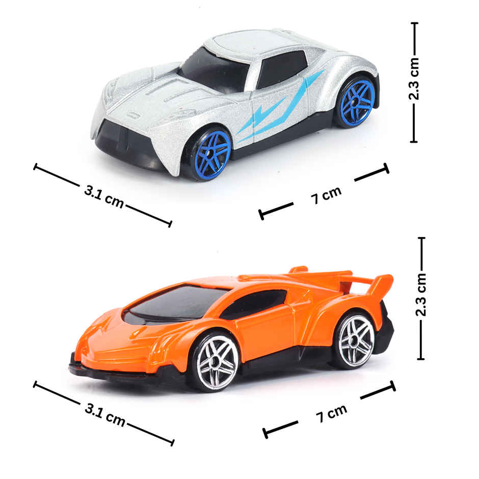 Race N Roll 1:64 Metal Die Cast Car - Nz.lv | Pack of 2