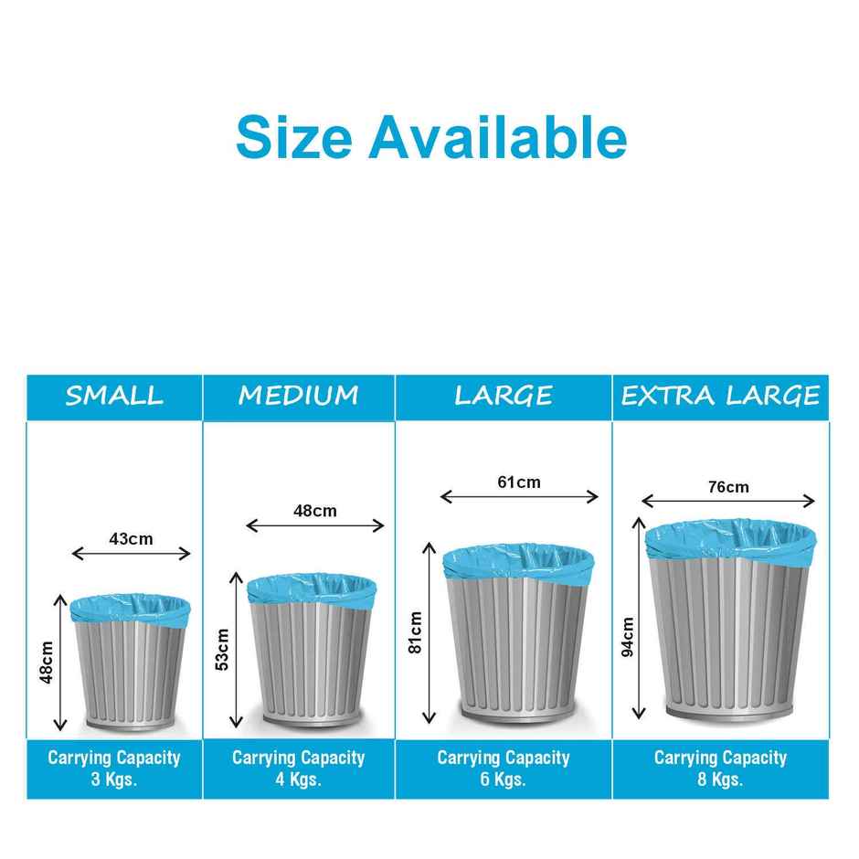 Smart One Garbage Bag Roll Blue - Small - 17 x 19 Inch