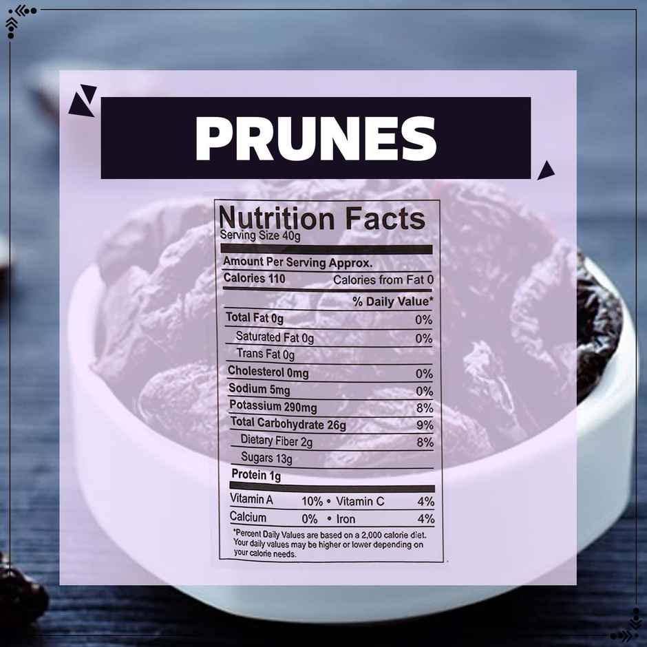 Wonderland Foods Dried Prunes Combo 