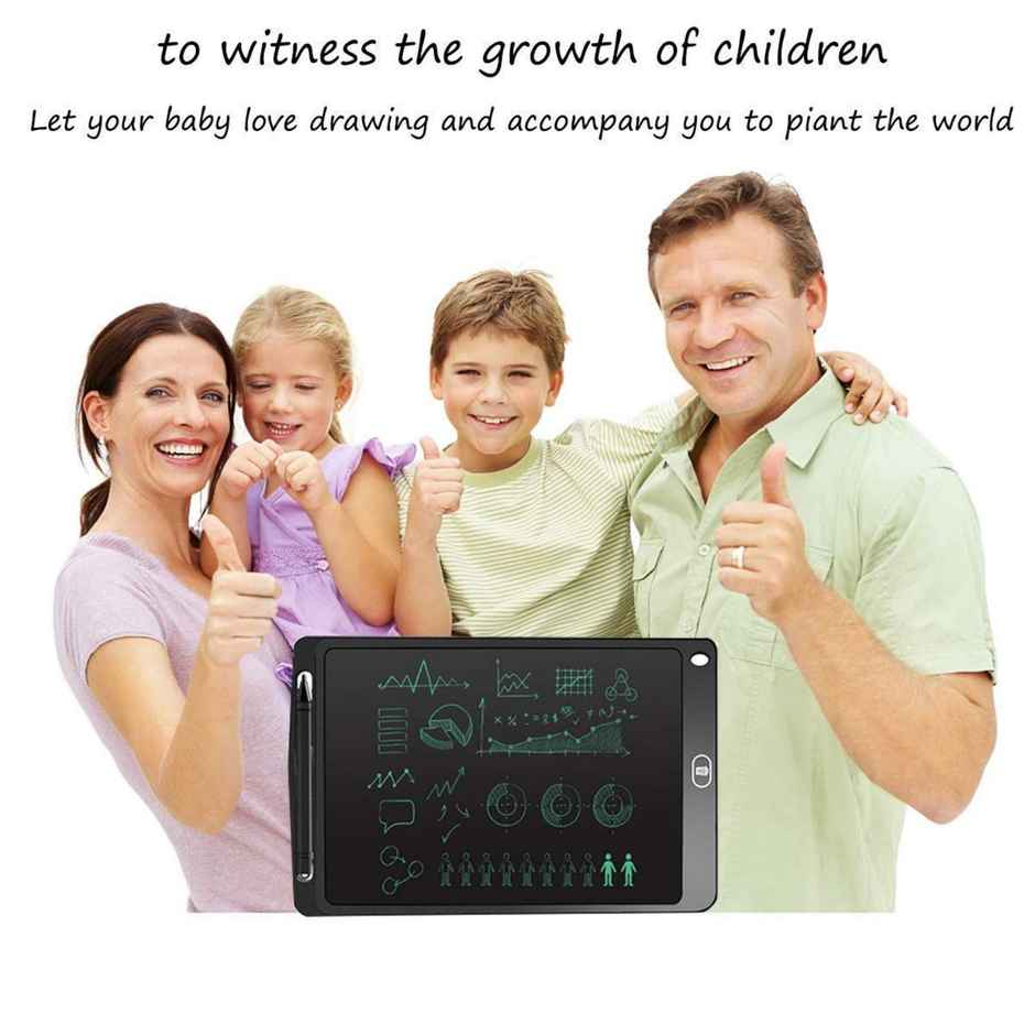 Kidara LCD Writing Pad 12 Inch | Gift for Girls Boys, Drawing Sketching (Multicolor)