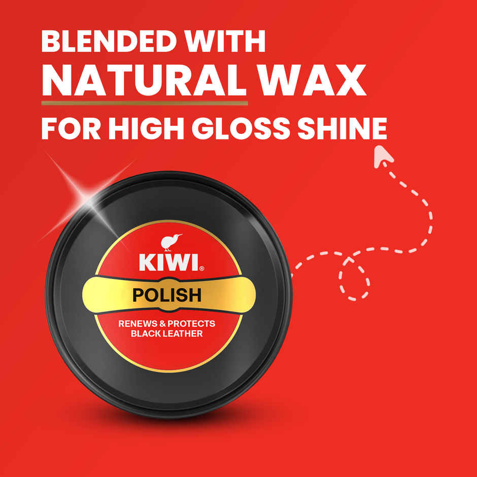 Kiwi Black Wax Shoe Polish