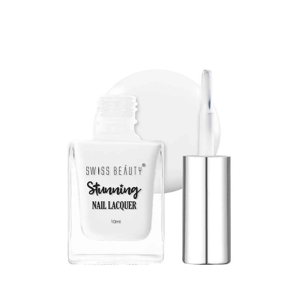 Swiss Beauty Stunning Nail Lacquer | 23 Glam White