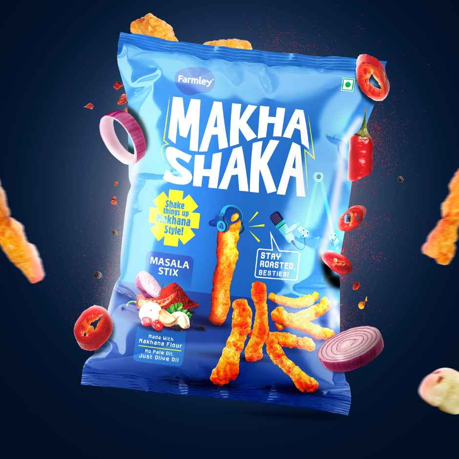Farmley Makha Shaka- Masala Stix | Made with Makhana