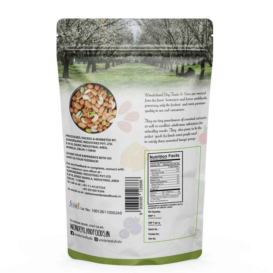 Wonderland Foods Broken Cashew